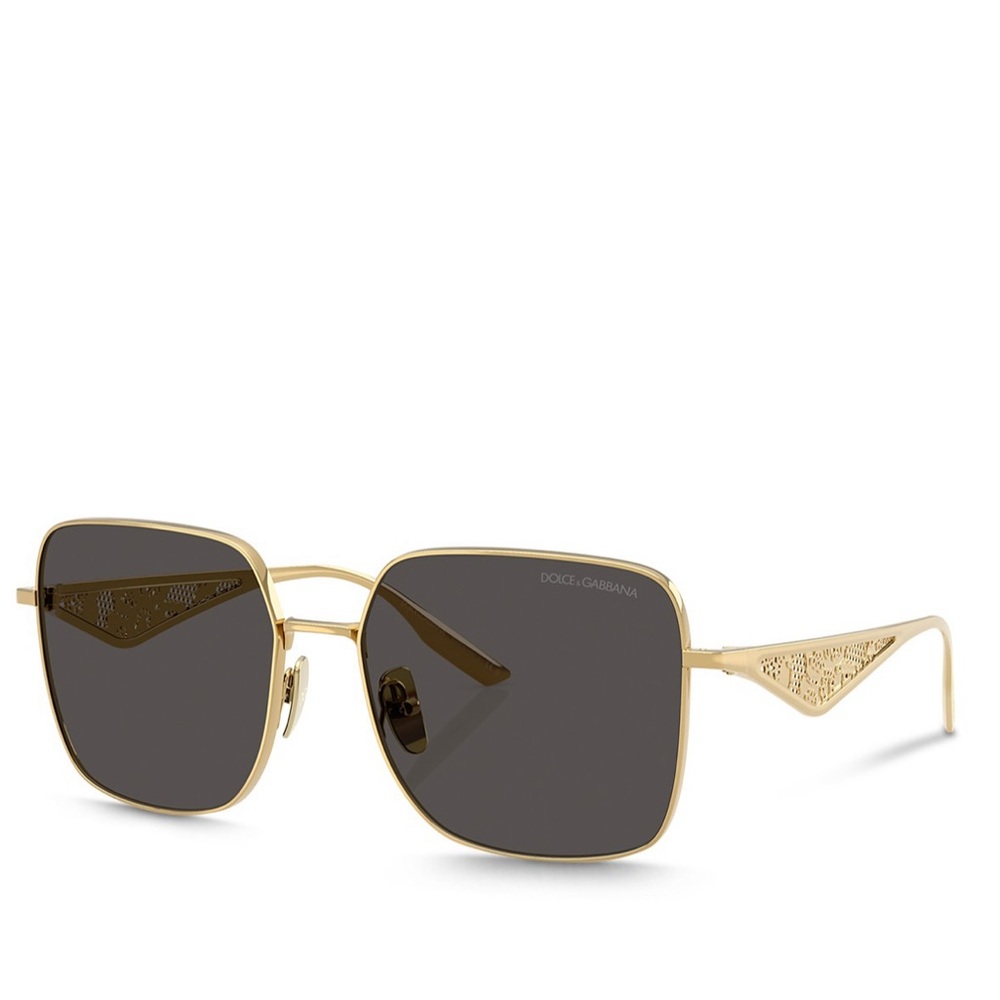 Authentic - Dolce & Gabbana Lace Square Sunglasses, 57mm DG2310 02/87 - Picture 3 of 10